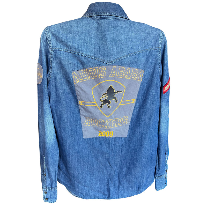 Rockers Oversize Denim Shirt