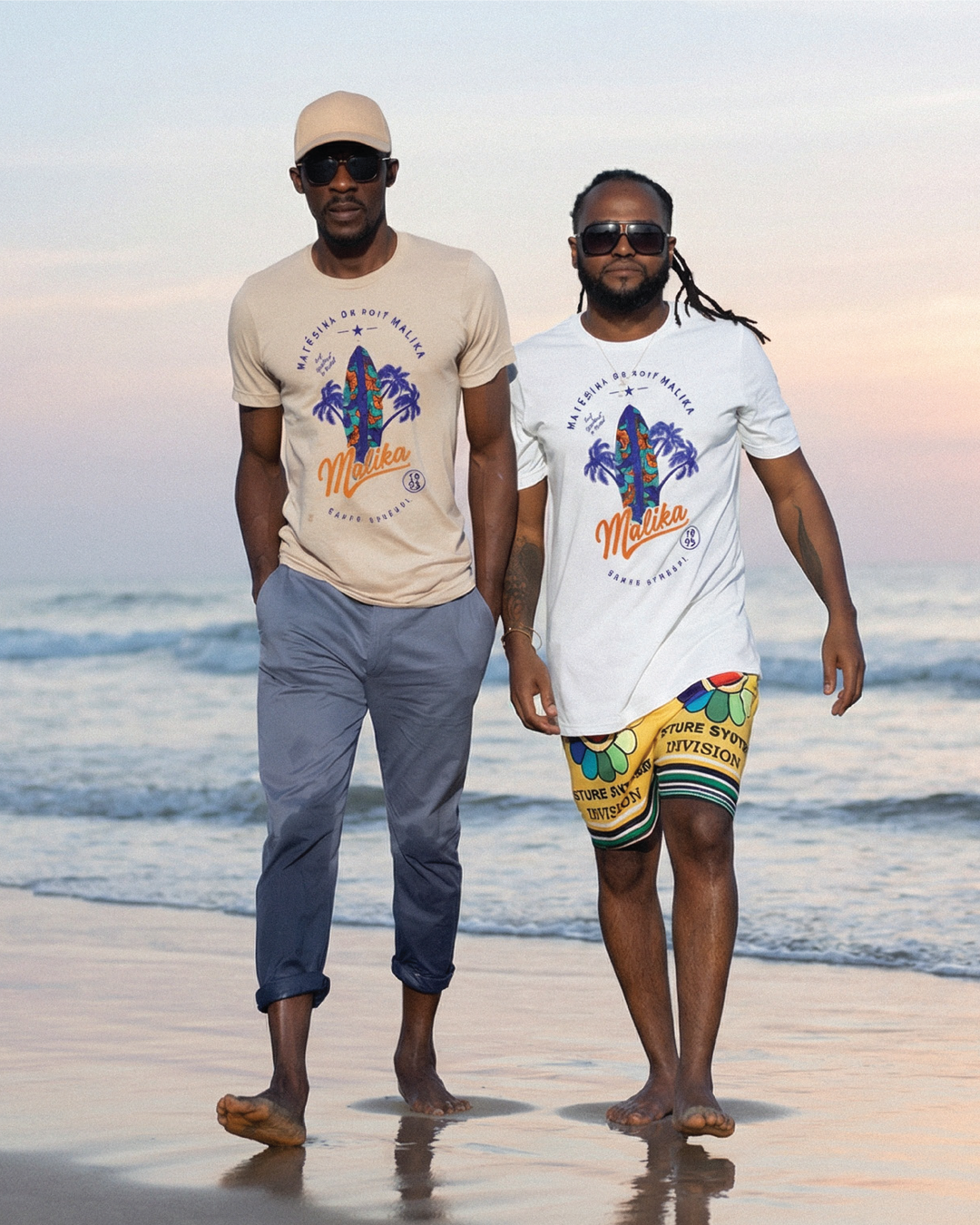Malika Surfing Senegal  T-Shirt
