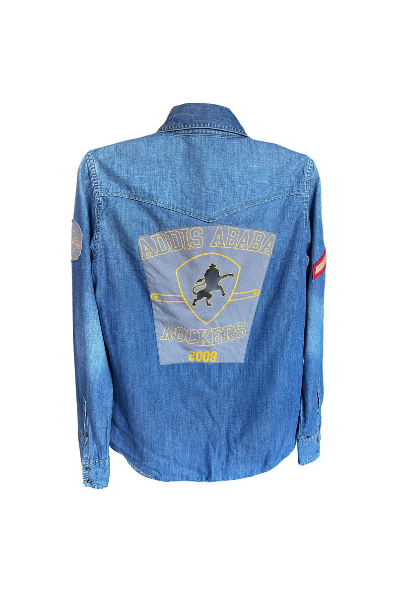 Rockers Oversize Denim Shirt