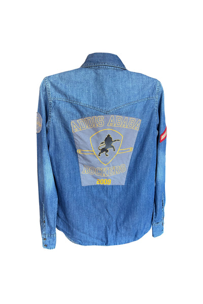 Rockers Oversize Denim Shirt