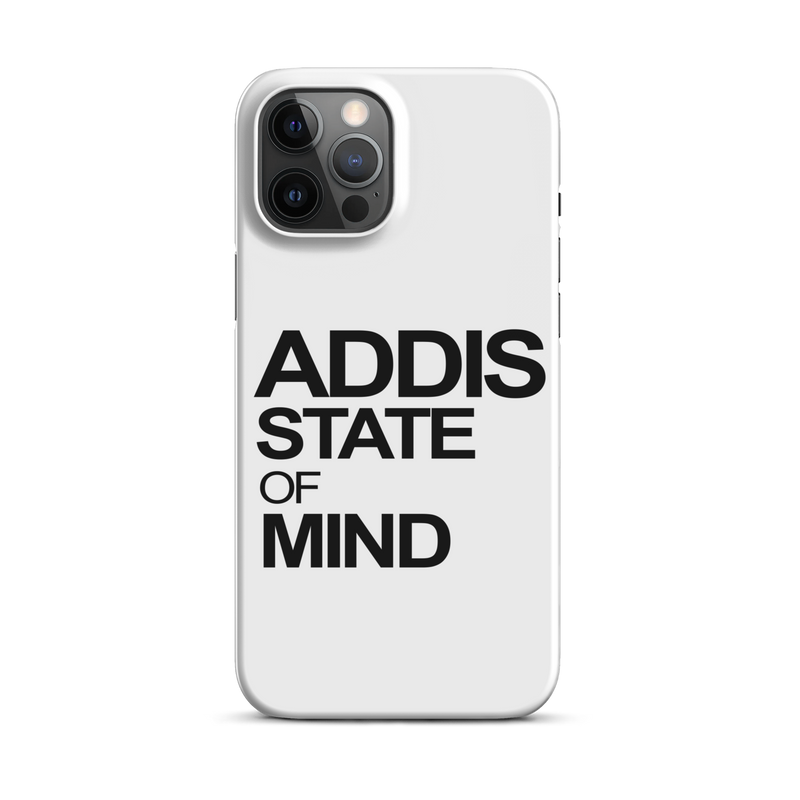 Addis State of Mind white-matte Snap case for iPhone®