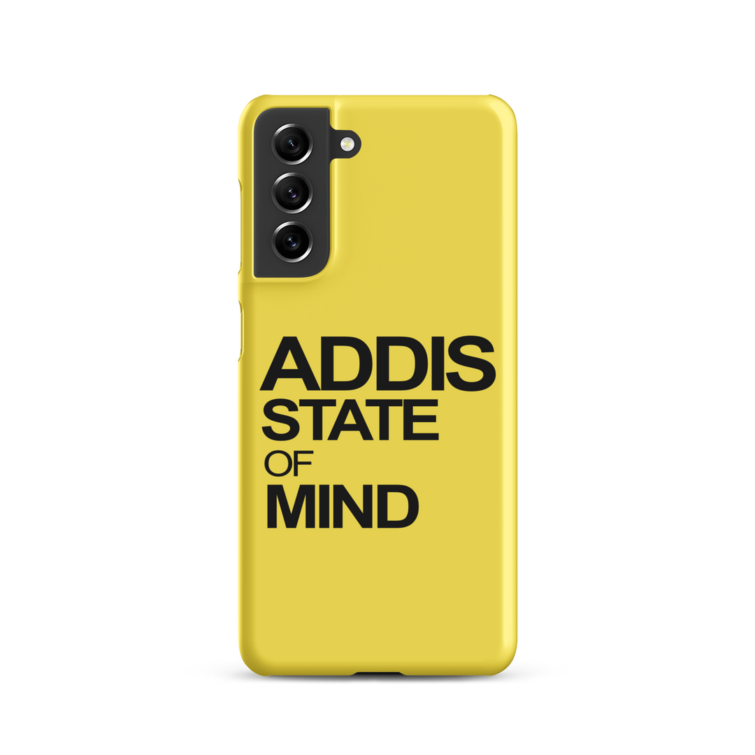Addis State of Mind yellow-matte Snap case for Samsung®