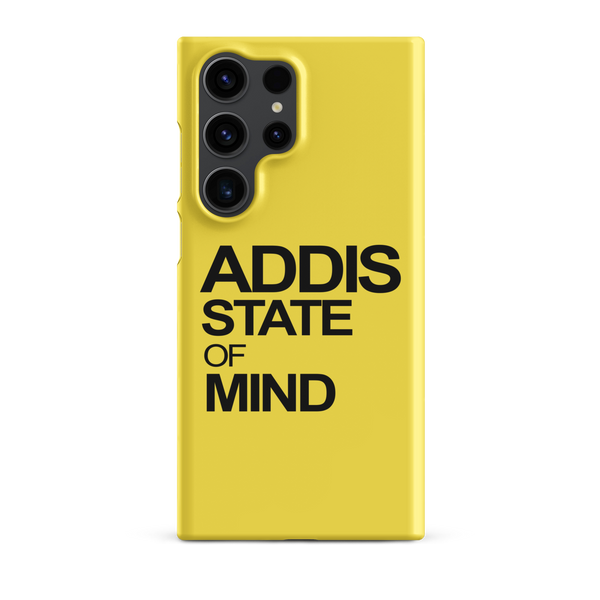 Addis State of Mind yellow-matte Snap case for Samsung®